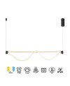FUGAZ * LÁMPARA LED 38W - NEGRO ARENA